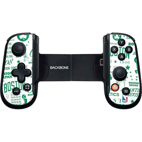 NBA Boston Celtics Historic Blast Backbone One for iPhone Game Controller Skin